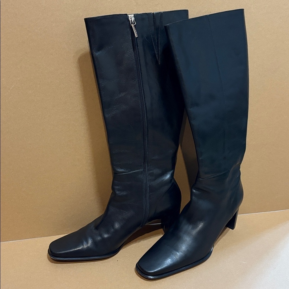 ANTONIO MELANI Black Heeled Boots